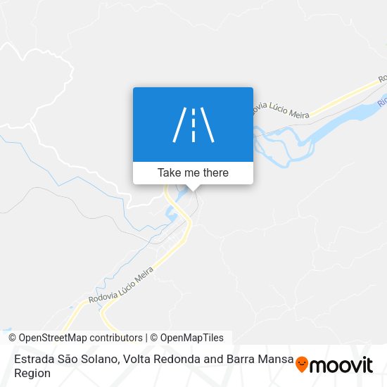 Estrada São Solano map