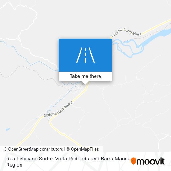 Rua Feliciano Sodré map