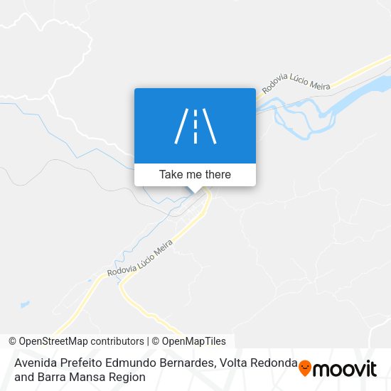 Avenida Prefeito Edmundo Bernardes map