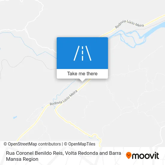 Rua Coronel Benildo Reis map