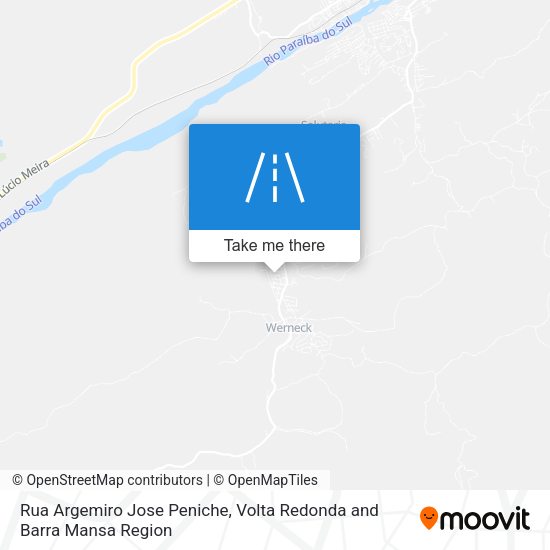 Rua Argemiro Jose Peniche map