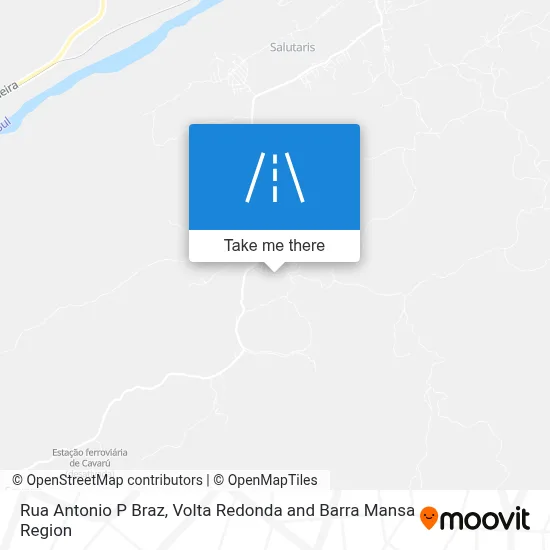 Rua Antonio P Braz map