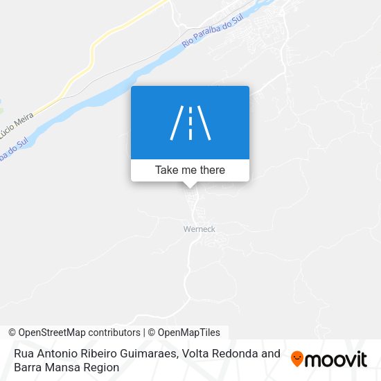Rua Antonio Ribeiro Guimaraes map