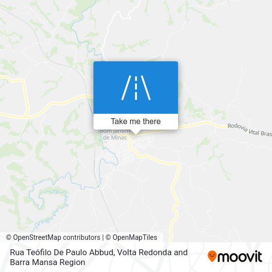 Rua Teófilo De Paulo Abbud map