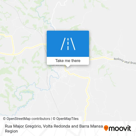 Rua Major Gregório map