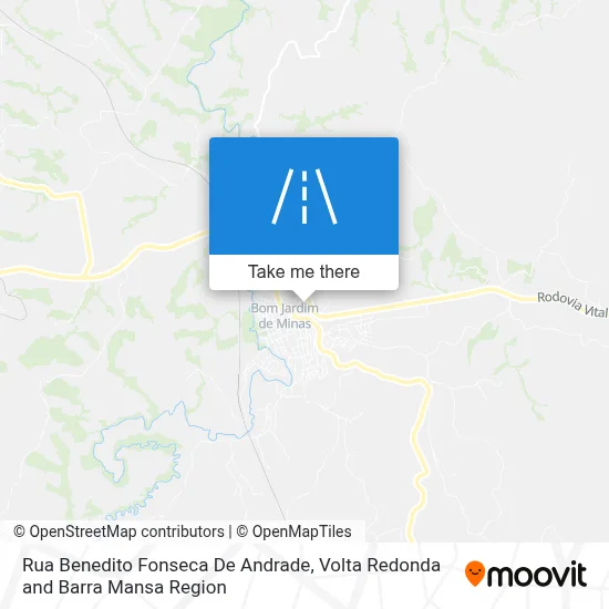 Rua Benedito Fonseca De Andrade map