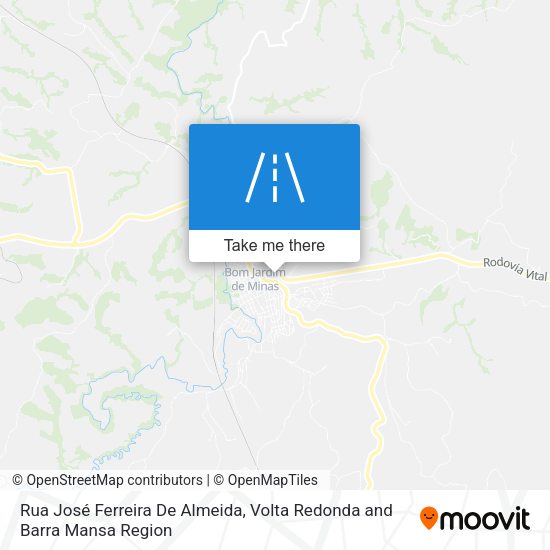Rua José Ferreira De Almeida map