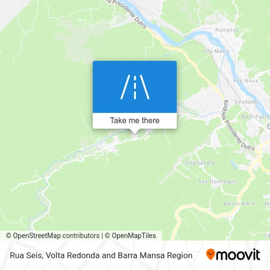 Rua Seis map