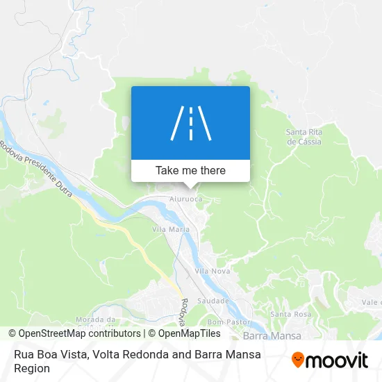 Rua Boa Vista map