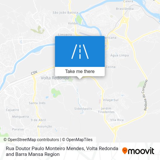 Rua Doutor Paulo Monteiro Mendes map