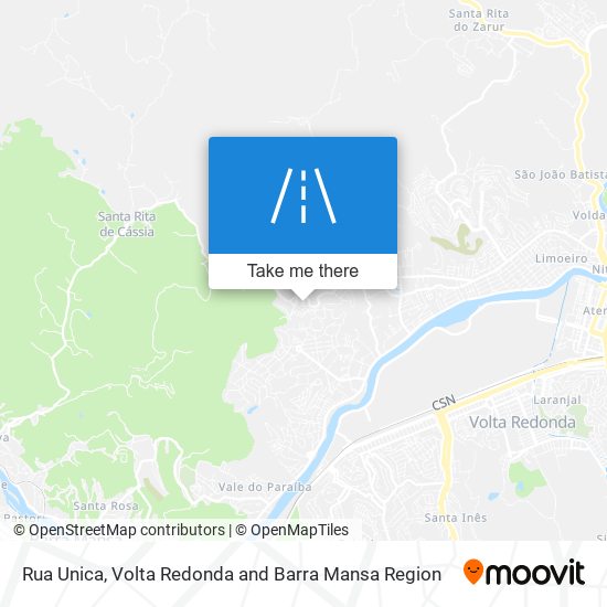 Mapa Rua Unica