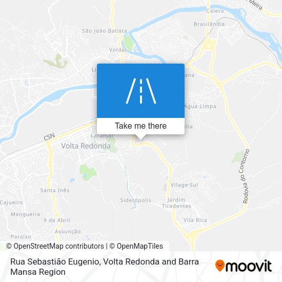 Rua Sebastião Eugenio map
