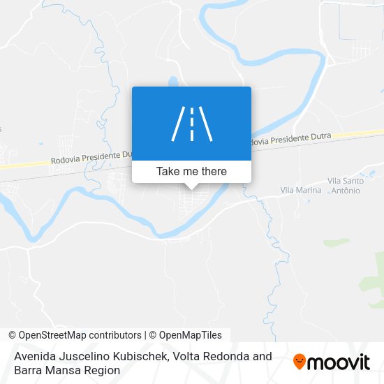 Avenida Juscelino Kubischek map