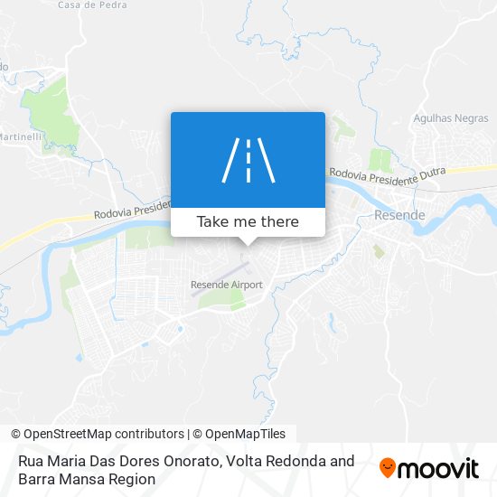 Mapa Rua Maria Das Dores Onorato