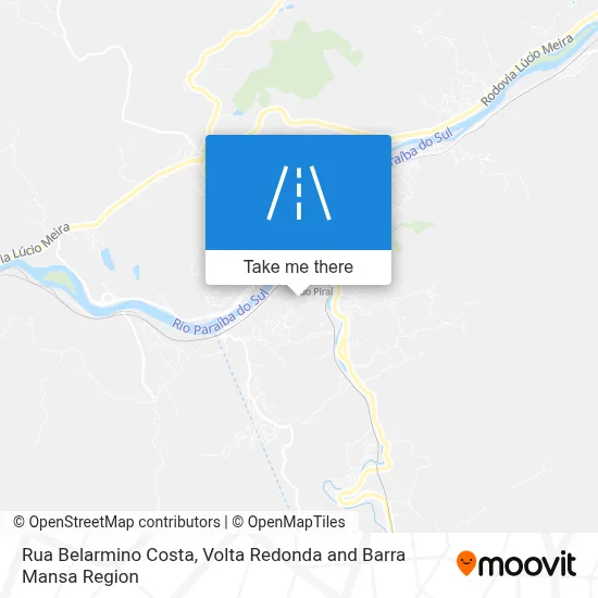 Rua Belarmino Costa map
