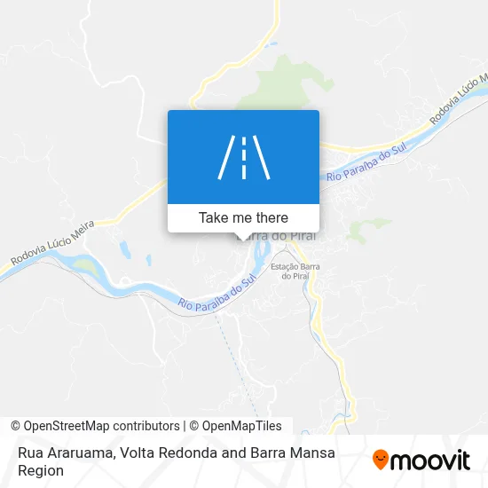 Rua Araruama map