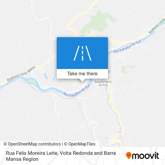 Rua Felix Moreira Leite map