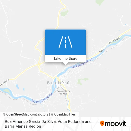 Rua Americo Garcia Da Silva map
