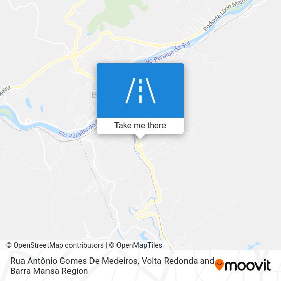 Rua Antônio Gomes De Medeiros map