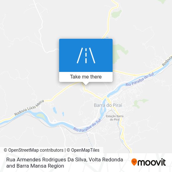 Rua Armendes Rodrigues Da Silva map