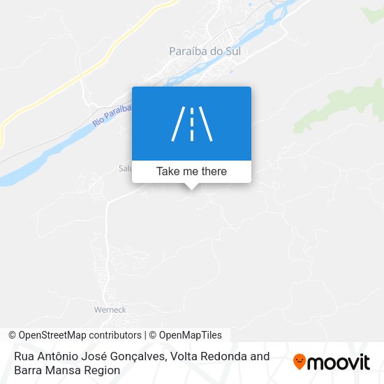 Rua Antônio José Gonçalves map
