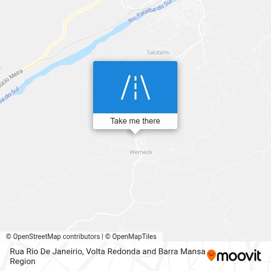 Rua Rio De Janeirio map