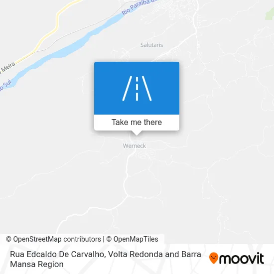 Rua Edcaldo De Carvalho map
