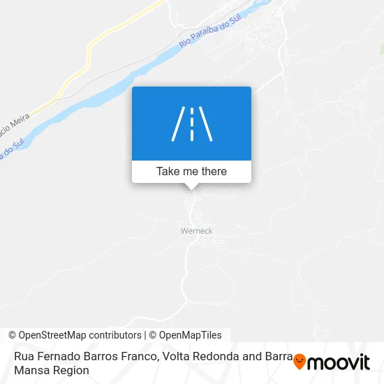 Rua Fernado Barros Franco map