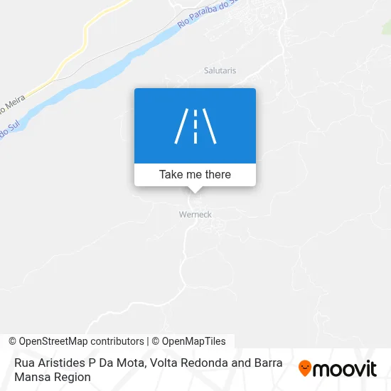 Rua Aristides P Da Mota map