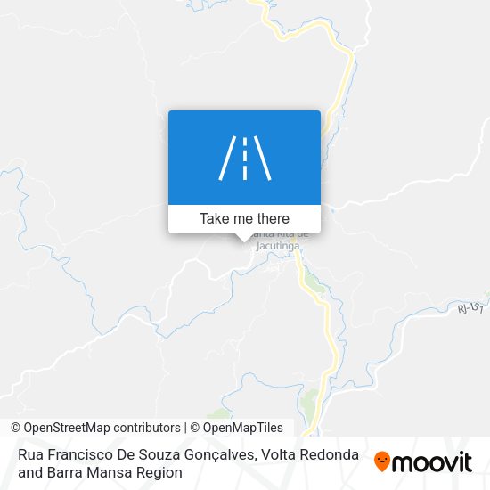 Rua Francisco De Souza Gonçalves map