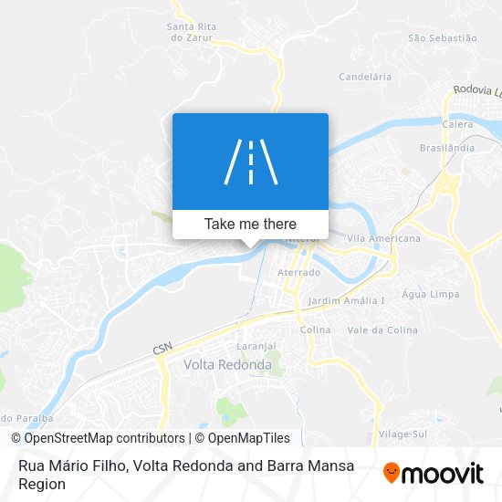 Rua Mário Filho map