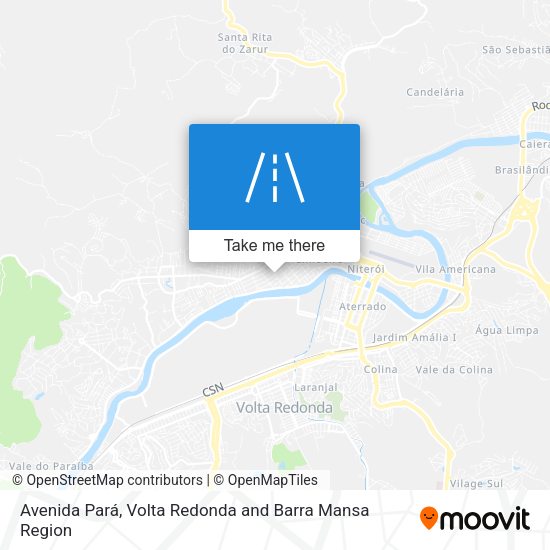 Avenida Pará map