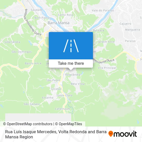 Rua Luís Isaque Mercedes map