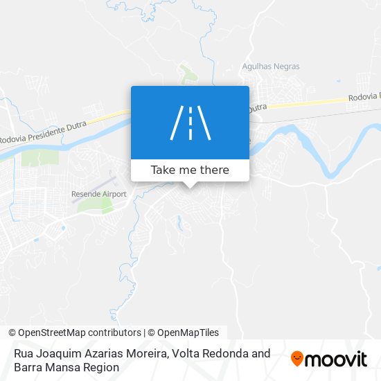 Mapa Rua Joaquim Azarias Moreira