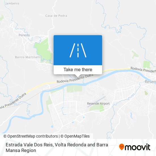 Estrada Vale Dos Reis map