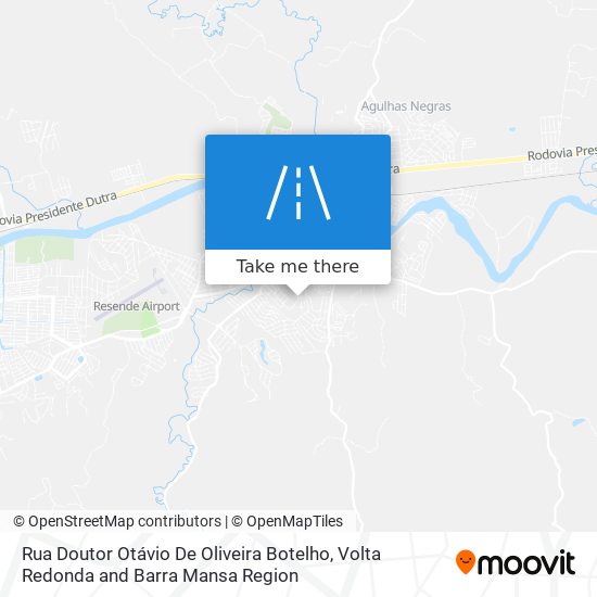 Rua Doutor Otávio De Oliveira Botelho map