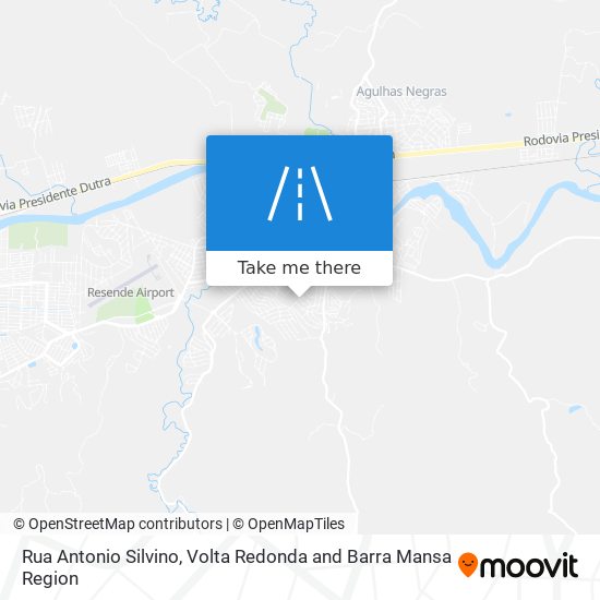 Mapa Rua Antonio Silvino