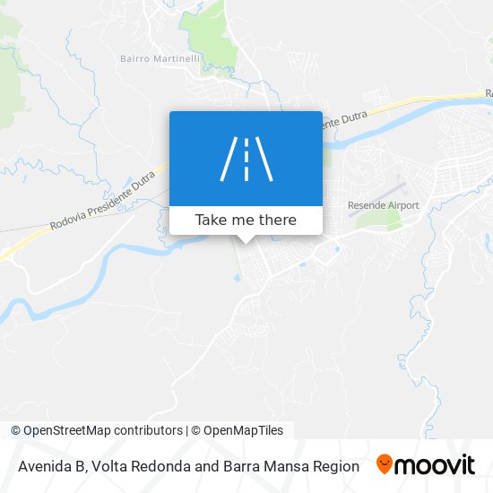 Avenida B map