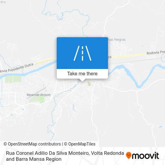 Rua Coronel Adilio Da Silva Monteiro map