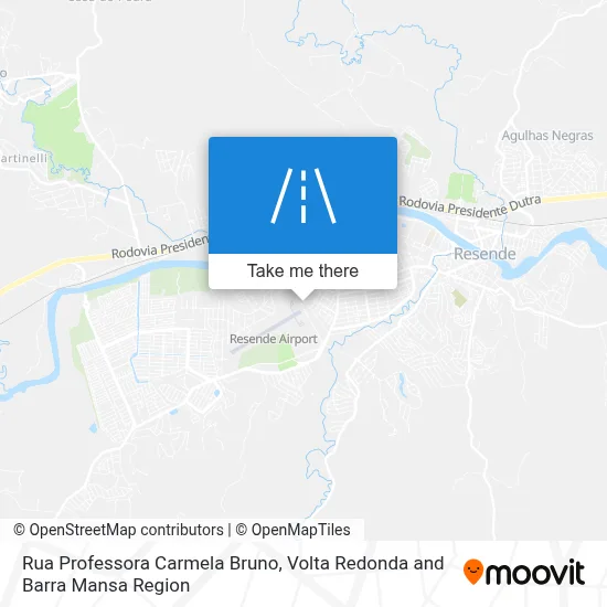Rua Professora Carmela Bruno map