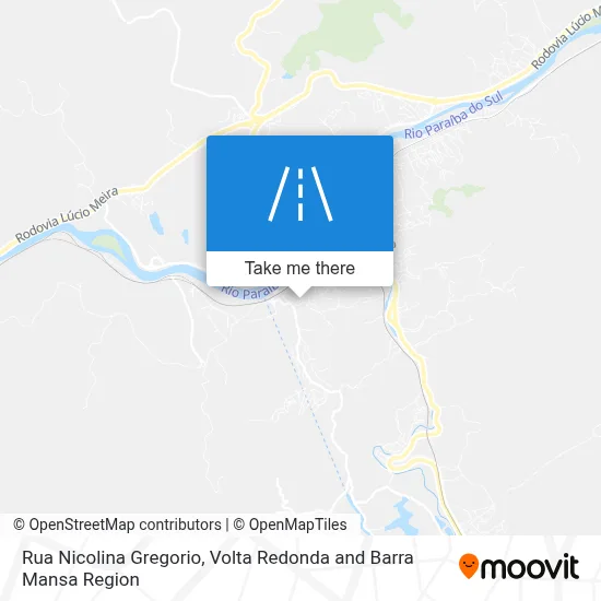 Rua Nicolina Gregorio map