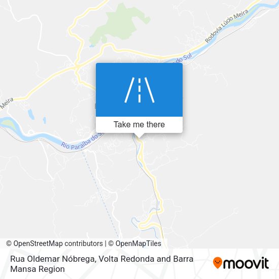 Rua Oldemar Nóbrega map