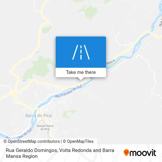 Rua Geraldo Domingos map