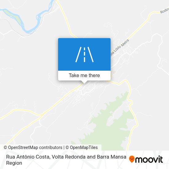 Rua Antônio Costa map