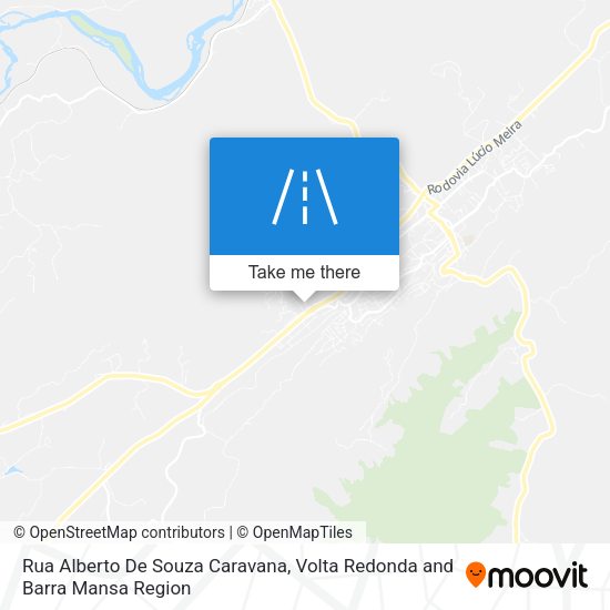 Rua Alberto De Souza Caravana map