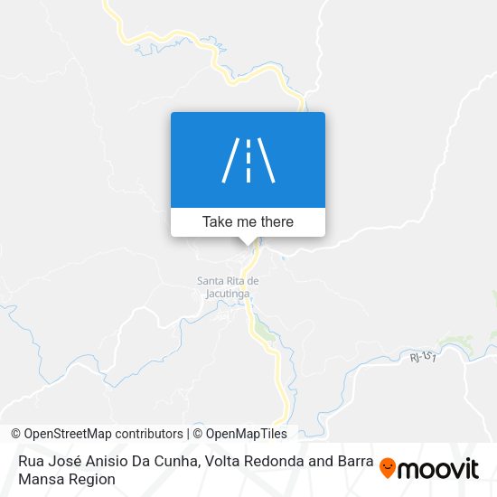 Rua José Anisio Da Cunha map