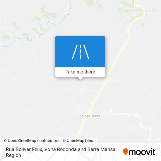 Rua Bolivar Felix map