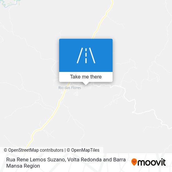 Rua Rene Lemos Suzano map