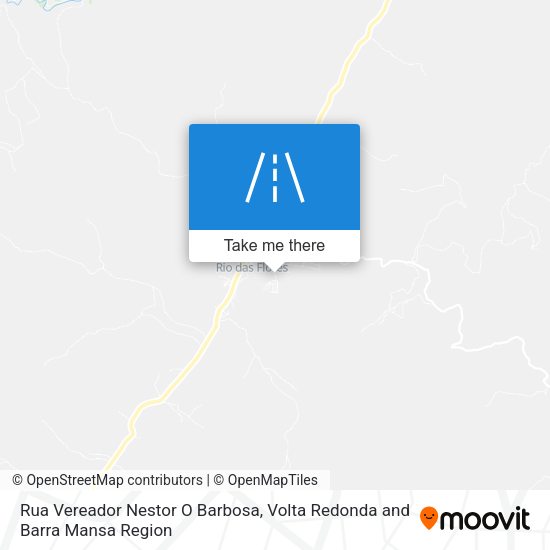 Rua Vereador Nestor O Barbosa map