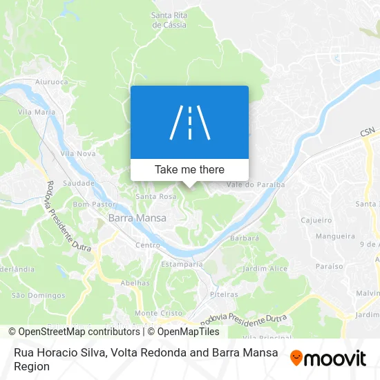 Rua Horacio Silva map